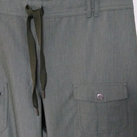 ADAR PRO, DARK SAGE GREEN, STRAIGHT, SIDE VENT, CARGO, SCRUB, PANTS 32" LENGTH - Picture 3 of 10